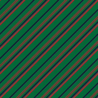 Moda tekstil ve grafikleri için uygun yeşil köşegen çizgili dikişsiz model arkaplanı