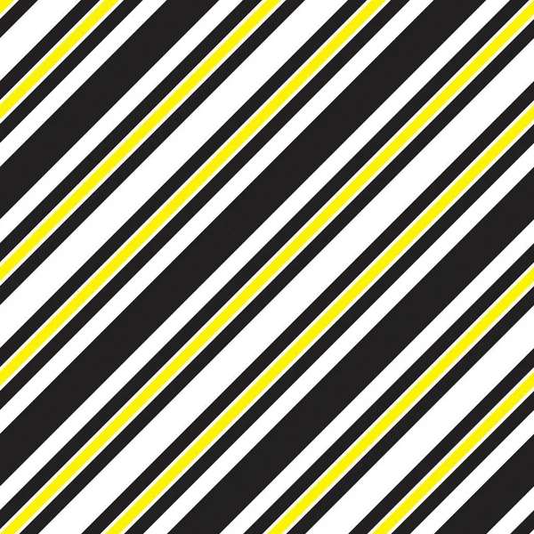 Jaune Diagonale Rayé Fond Motif Sans Couture Adapté Pour Les — Image vectorielle