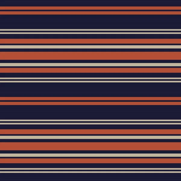 Fondo Patrón Inconsútil Rayado Horizontal Naranja Adecuado Para Textiles Moda — Vector de stock