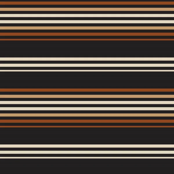 Orange Horizontal Striped Seamless Pattern Background Suitable Fashion Textiles Graphics — Stock Vector