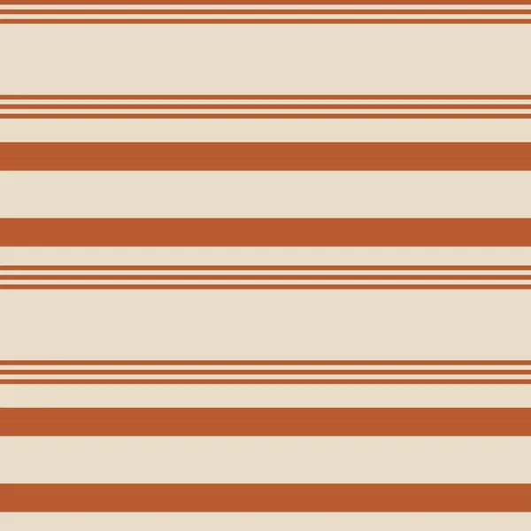 Orange Horizontal Gestreifte Nahtlose Muster Hintergrund Geeignet Für Modetextilien Grafiken — Stockvektor