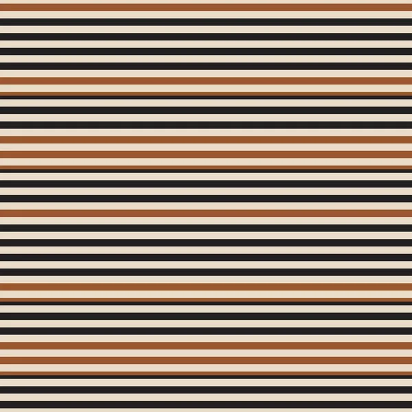 Oranje Horizontaal Gestreepte Naadloze Patroon Achtergrond Geschikt Voor Mode Textiel — Stockvector