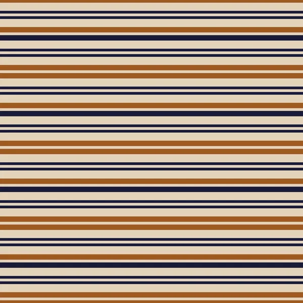 Orange Horizontal Striped Seamless Pattern Background Suitable Fashion Textiles Graphics — Stock Vector