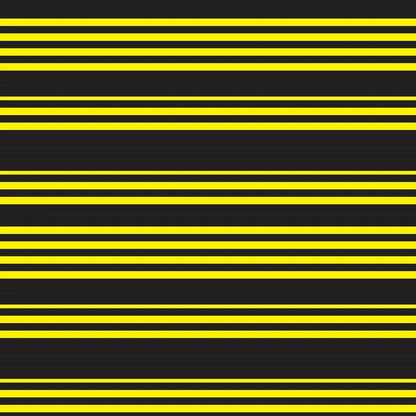 Fondo Patrón Inconsútil Rayado Horizontal Amarillo Adecuado Para Textiles Moda — Vector de stock