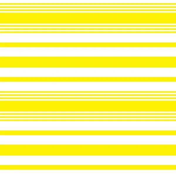 Fondo Patrón Inconsútil Rayado Horizontal Amarillo Adecuado Para Textiles Moda — Vector de stock