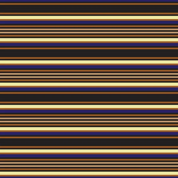 Yellow Horizontal Striped Seamless Pattern Background 그래픽 — 스톡 벡터