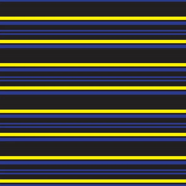 Жовтий Горизонтальний Смугастий Безшовний Візерунок Фон Підходить Модного Текстилю Графіки — стоковий вектор