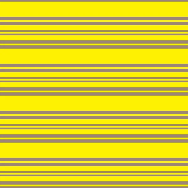 Yellow Horizontal Striped Seamless Pattern Background Suitable Fashion Textiles Graphics — Stock Vector