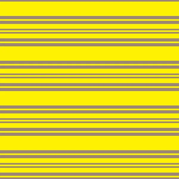 Fondo Patrón Inconsútil Rayado Horizontal Amarillo Adecuado Para Textiles Moda — Vector de stock