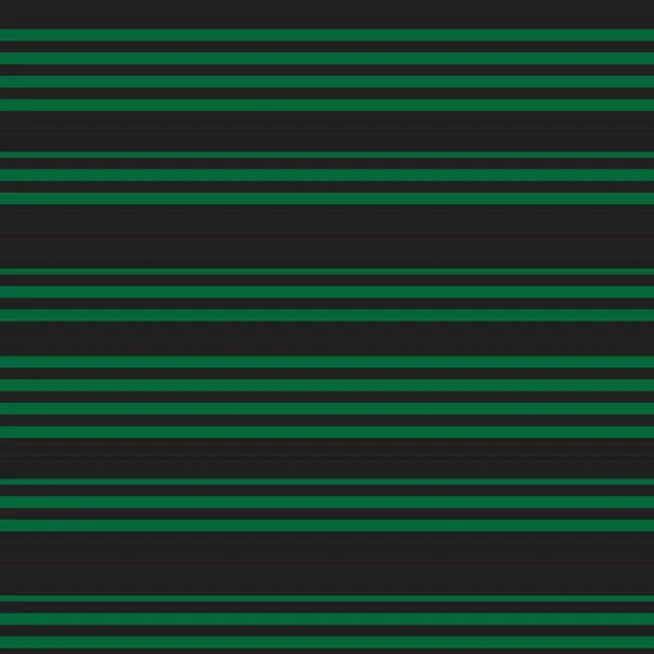Grön Horisontell Randig Sömlös Mönster Bakgrund Lämplig För Mode Textilier — Stock vektor