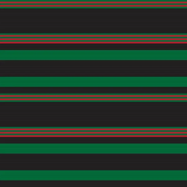 Green Horizontal Striped Seamless 배경에 그래픽 — 스톡 벡터