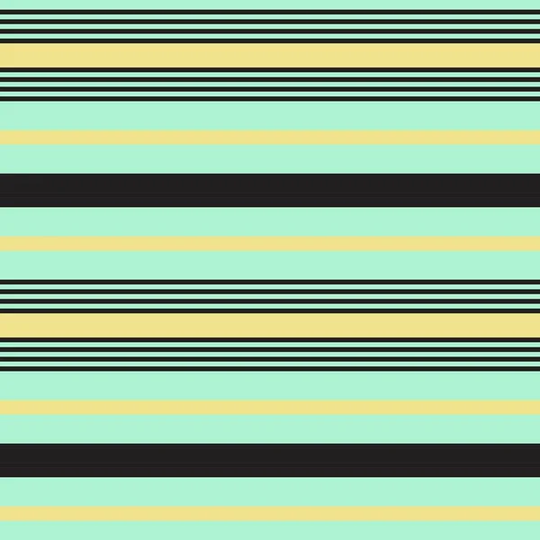 Zelené Horizontální Pruhované Bezešvé Vzor Pozadí Vhodné Pro Módní Textilie — Stockový vektor