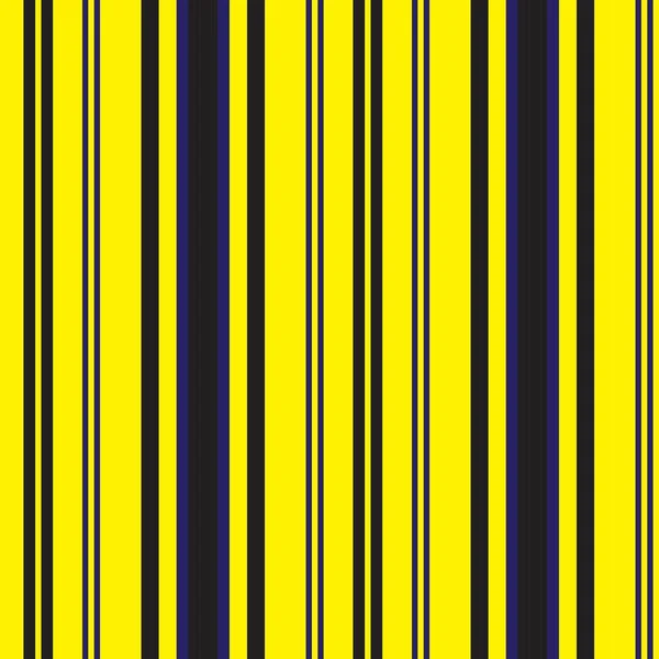 Yellow Vertical Striped Seamless Pattern Background Suitable Fashion Textiles Graphics — Stock Vector