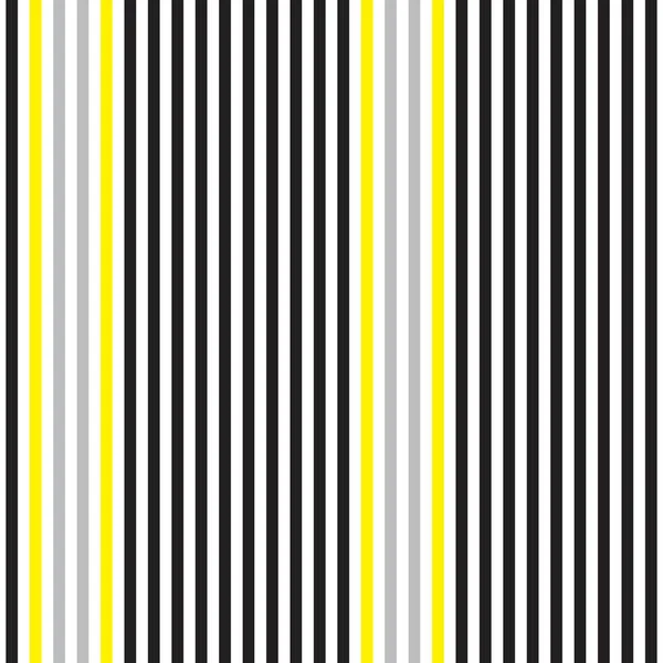 Jaune Rayé Vertical Fond Motif Sans Couture Adapté Pour Les — Image vectorielle