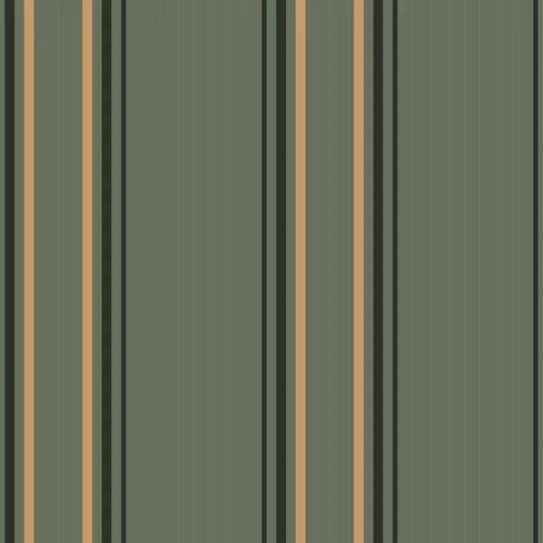 Зелений Вертикальний Смугастий Безшовний Візерунок Фон Підходить Модного Текстилю Графіки — стоковий вектор