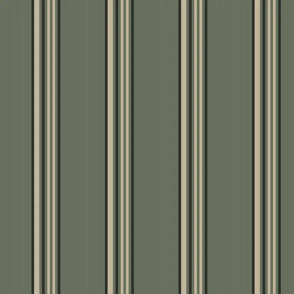 Fondo Patrón Inconsútil Rayado Vertical Verde Adecuado Para Textiles Moda — Vector de stock