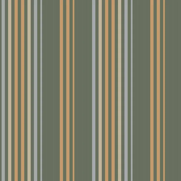 Green Vertical Striped Seamless Pattern Background Suitable Fashion Textiles Graphics — Stock Vector