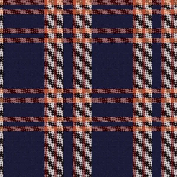 Orange Glen Plaid Motif Sans Couture Texturé Adapté Aux Textiles — Image vectorielle