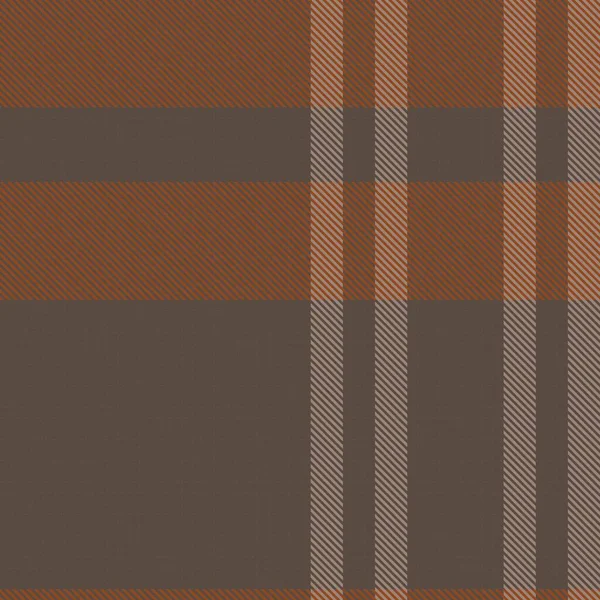 Orange Glen Plaid Motif Sans Couture Texturé Adapté Aux Textiles — Image vectorielle