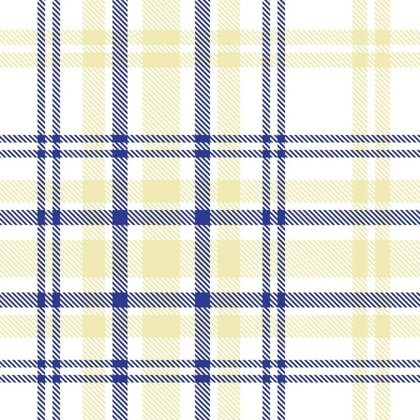 Amarelo Glen Xadrez Texturizado Padrão Sem Costura Adequado Para Têxteis — Vetor de Stock