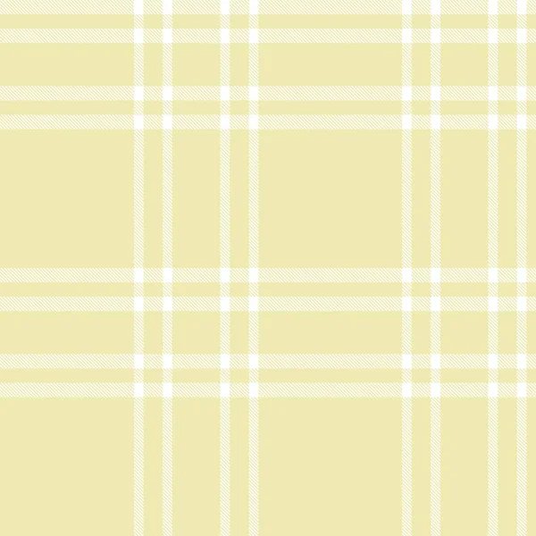 Yellow Glen Plaid Texturiertes Nahtloses Muster Für Modetextilien Und Grafiken — Stockvektor