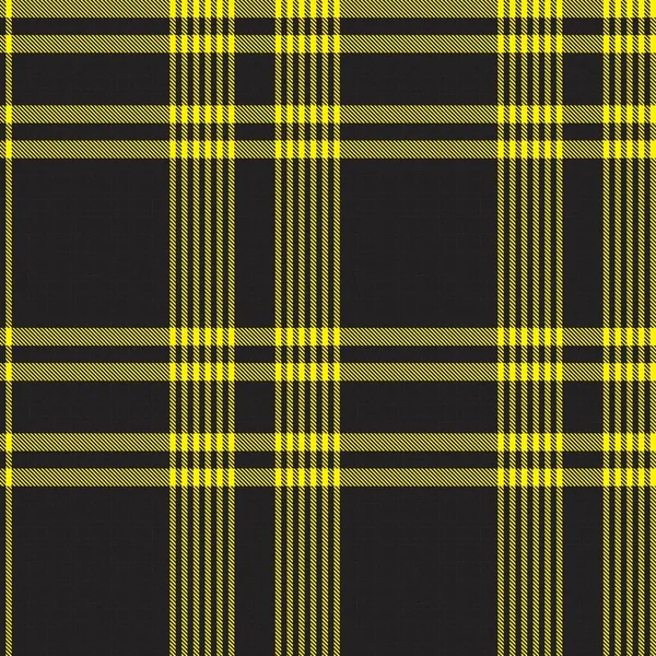 Yellow Glen Plaid Χωρίς Ραφή Μοτίβο Κατάλληλο Για Υφάσματα Μόδας — Διανυσματικό Αρχείο