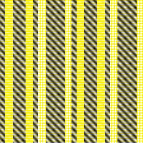 Yellow Glen Plaid Textuur Naadloos Patroon Geschikt Voor Mode Textiel — Stockvector