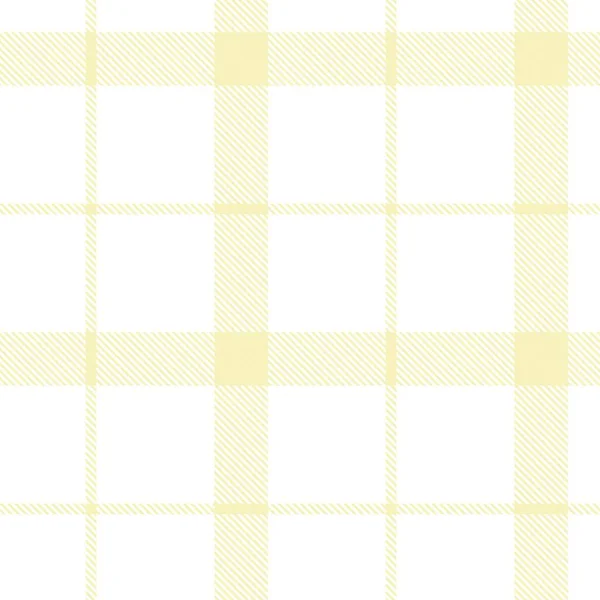 Yellow Glen Plaid Texturiertes Nahtloses Muster Für Modetextilien Und Grafiken — Stockvektor