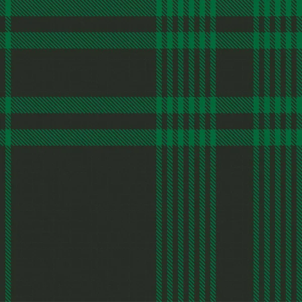 Green Glen Plaid Textured Seamless Pattern Suitable Fashion Textiles Graphics — Stock Vector