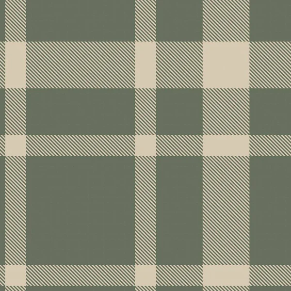 Green Glen Plaid Texturiertes Nahtloses Muster Für Modetextilien Und Grafiken — Stockvektor