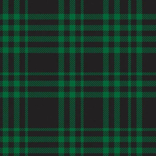 Green Glen Plaid Textuur Naadloos Patroon Geschikt Voor Mode Textiel — Stockvector