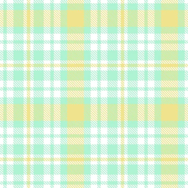 Vert Glen Plaid Motif Sans Couture Texturé Adapté Aux Textiles — Image vectorielle