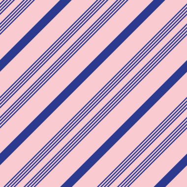 Moda tekstili ve grafikleri için uygun pembe ve deniz köşegenli çizgili dikişsiz arkaplan
