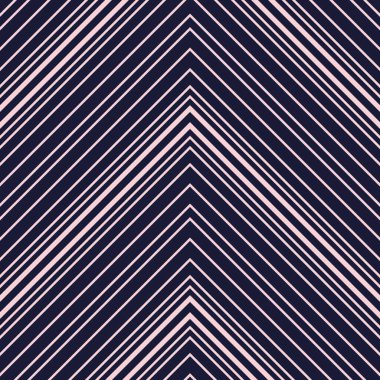 Moda tekstili ve grafikleri için uygun pembe ve lacivert köşegen çizgili desenli arkaplan.