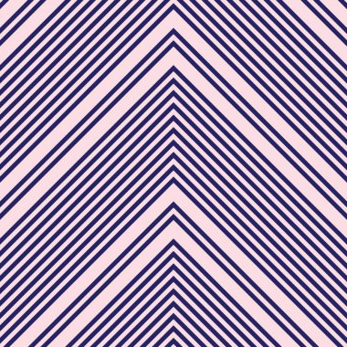 Moda tekstili ve grafikleri için uygun pembe ve lacivert köşegen çizgili desenli arkaplan.