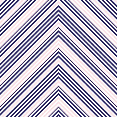 Moda tekstili ve grafikleri için uygun pembe ve lacivert köşegen çizgili desenli arkaplan.