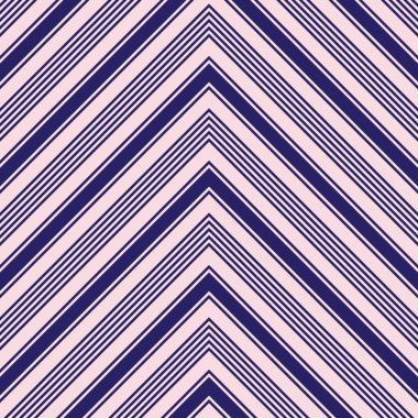 Moda tekstili ve grafikleri için uygun pembe ve lacivert köşegen çizgili desenli arkaplan.