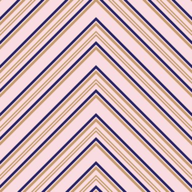 Moda tekstili ve grafikleri için uygun pembe ve lacivert köşegen çizgili desenli arkaplan.
