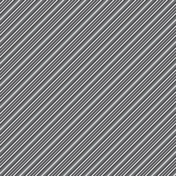 Šedé Diagonální Pruhované Bezešvé Vzor Pozadí Vhodné Pro Módní Textilie — Stockový vektor