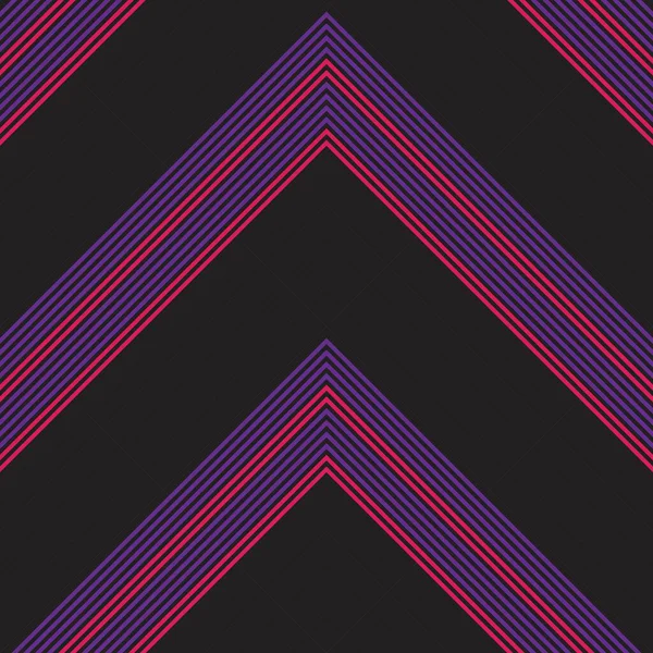 Purple Chevron Diagonal Striped Seamless Pattern Background Suitable Fashion Textiles — Stock Vector