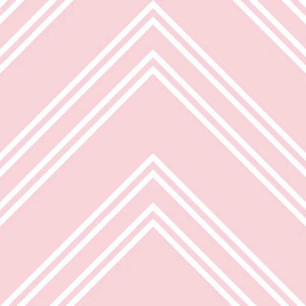 Roze Chevron Diagonaal Gestreepte Naadloze Patroon Achtergrond Geschikt Voor Mode — Stockvector