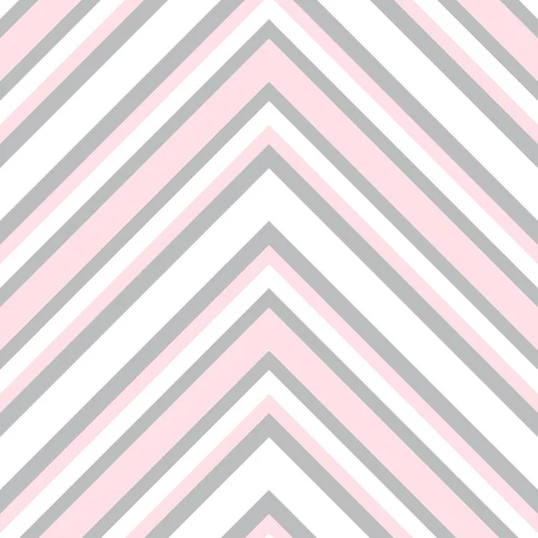 Roze Chevron Diagonaal Gestreepte Naadloze Patroon Achtergrond Geschikt Voor Mode — Stockvector