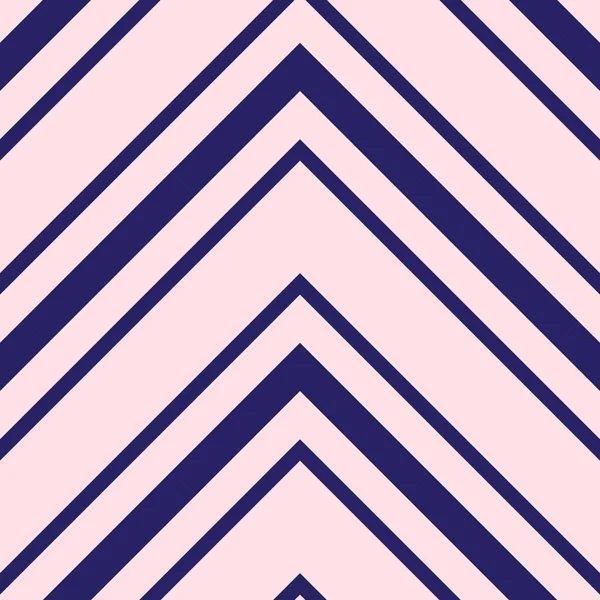 Fondo Patrón Sin Costuras Rayas Diagonales Chevron Rosa Azul Marino — Vector de stock