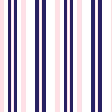 Moda tekstil ve grafikleri için uygun pembe ve donanma dikey çizgili düz desenli arkaplan
