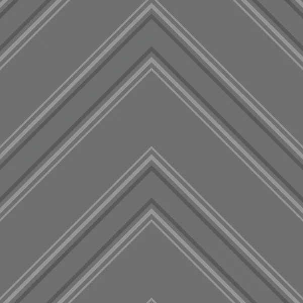 Fondo Sin Costuras Rayado Diagonal Gris Chevron Adecuado Para Textiles — Archivo Imágenes Vectoriales