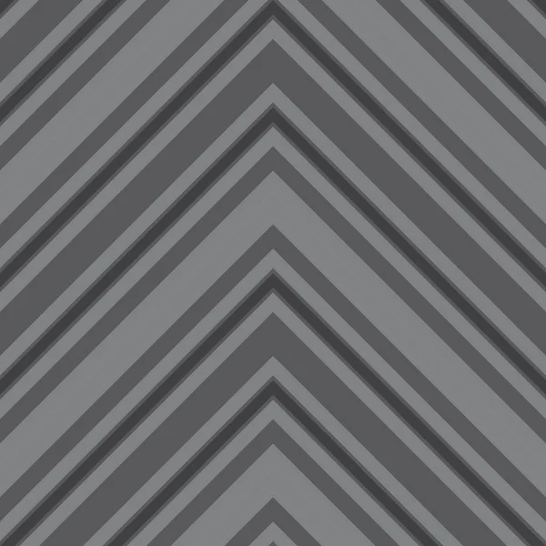 Grigio Chevron Diagonale Righe Senza Cuciture Modello Sfondo Adatto Tessuti — Vettoriale Stock