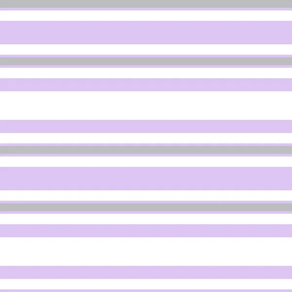 Фіолетовий Горизонтальний Смугастий Безшовний Візерунок Фон Підходить Модного Текстилю Графіки — стоковий вектор