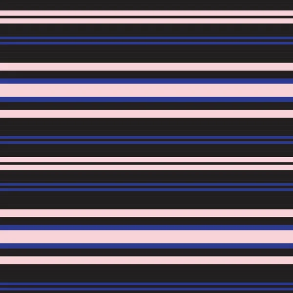 Pink Navy Horizontal Striped Seamless Pattern Background Suitable Fashion Textiles — Stock Vector