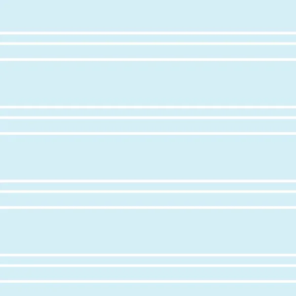 Небесно Блакитний Горизонтальний Смугастий Безшовний Візерунок Підходить Модного Текстилю Графіки — стоковий вектор