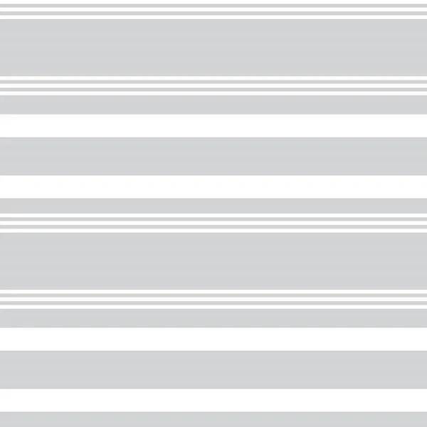 Білий Горизонтальний Смугастий Безшовний Візерунок Підходить Модного Текстилю Графіки — стоковий вектор